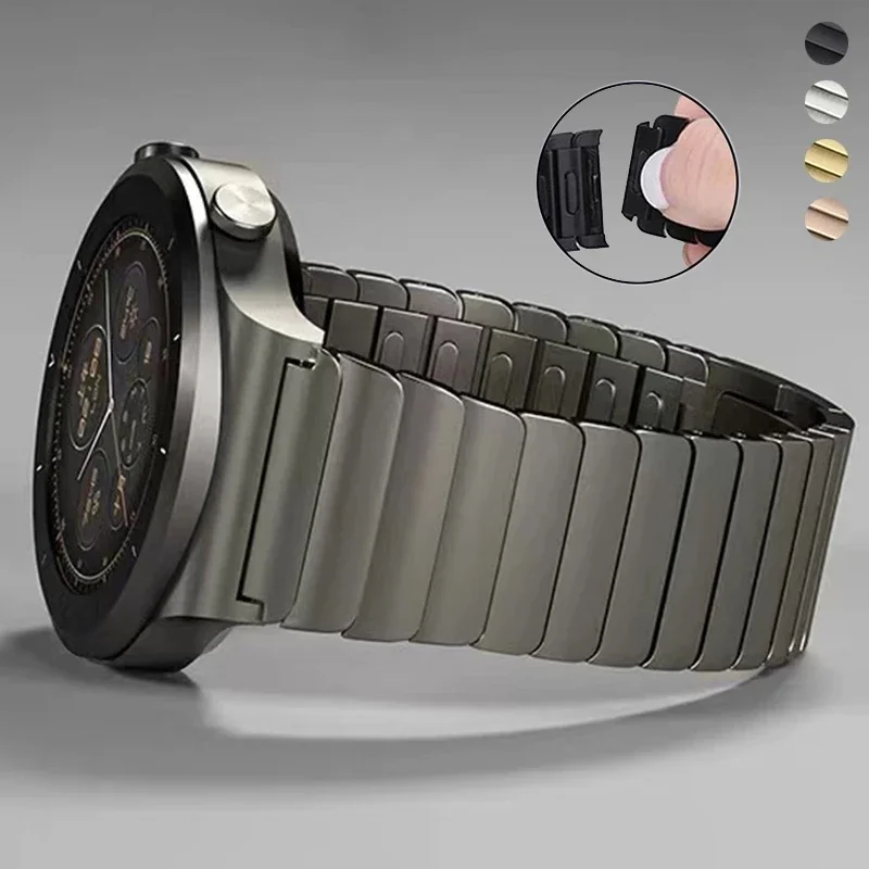 Seiko Watches Smartwatch - 22mm Titanyum Alaşımlı Kayış HUAWEI GT4/GT