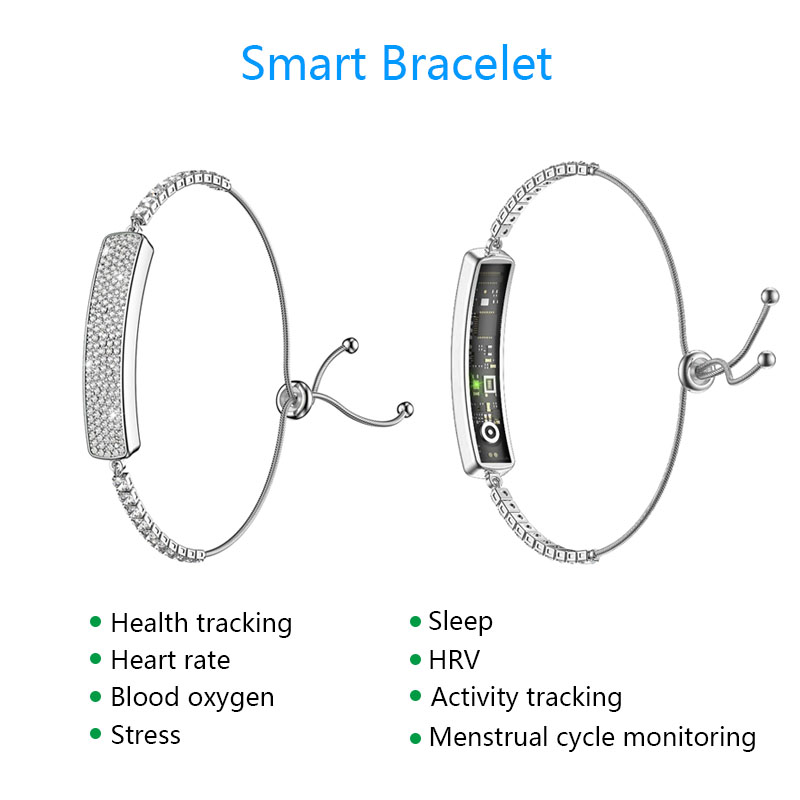 Couple Watches Smartwatch - Kadınlar için Akıllı Bileklik, Kalp Atış
