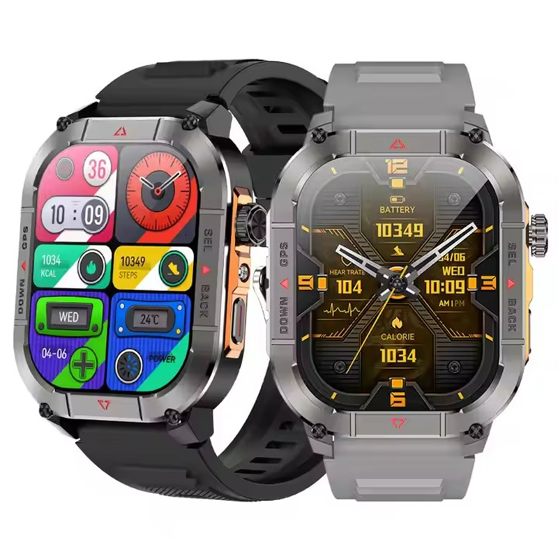 Smartwatch New Watches - Yeni HK84 Erkek Akıllı Saat AMOLED