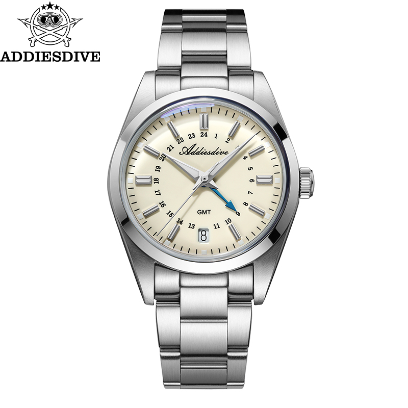 Smartwatch Watches For Men Brands - ADDIESDIVE Sıcak Marka 36mm Lüks GMT
