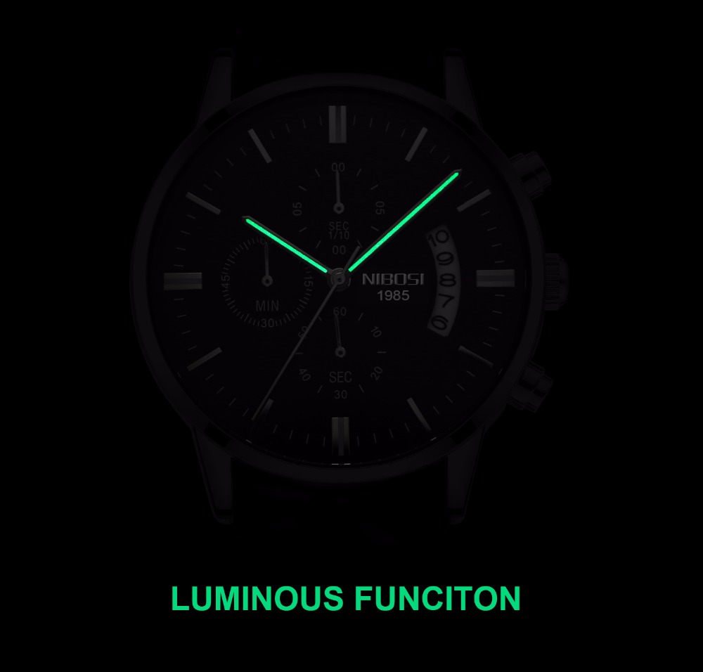 NIBOSI paslanmaz çelik siyah Q - Smartwatch Watches For Men Brands incelemesi ve fiyatı