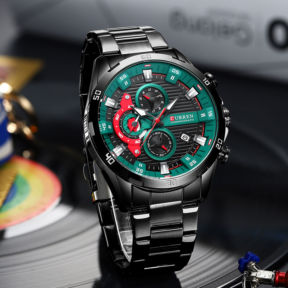 Saatler için erkekler CURREN a - Smartwatch Watches For Men Brands incelemesi ve fiyatı