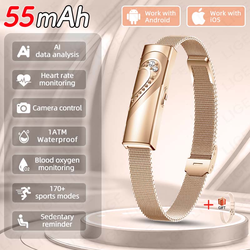 LIGE Akıllı Bilezik Gerçek Zam - Couple Watches Smartwatch incelemesi ve fiyatı
