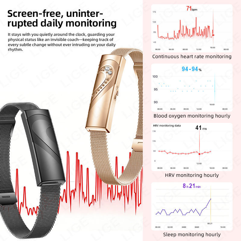 LIGE Akıllı Bilezik Gerçek Zam - Couple Watches Smartwatch incelemesi ve fiyatı