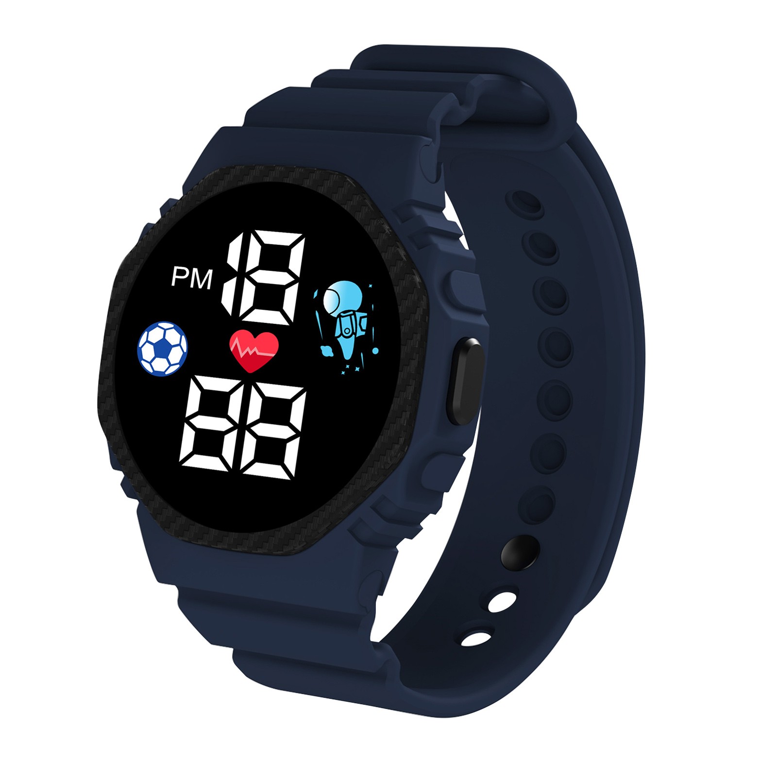 Çok renkli akıllı saat çocukla - Smartwatch Digital Watches For Boys incelemesi ve fiyatı