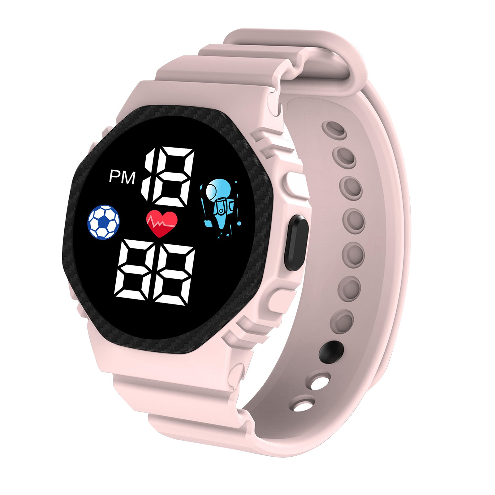 Çok renkli akıllı saat çocukla - Smartwatch Digital Watches For Boys incelemesi ve fiyatı