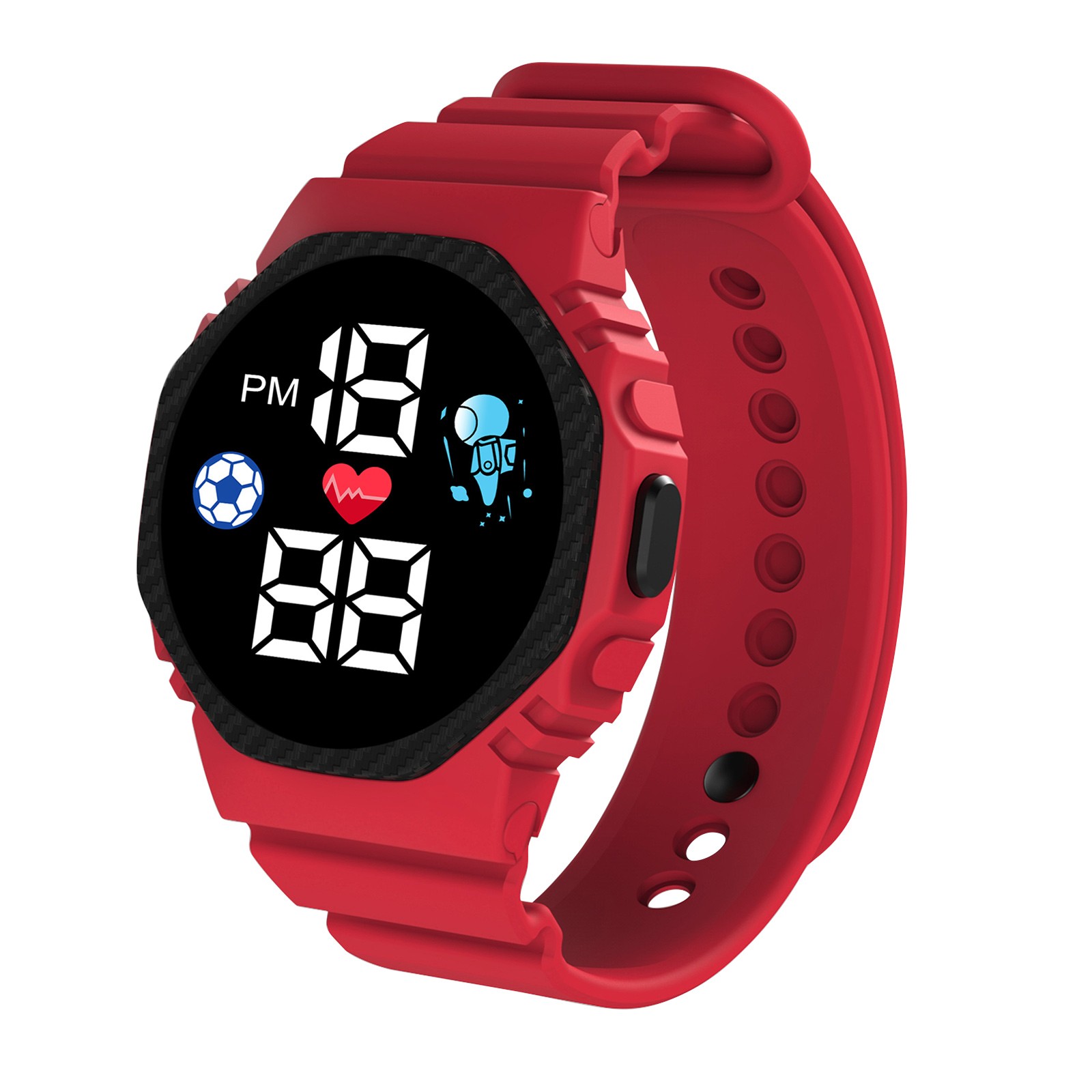 Çok renkli akıllı saat çocukla - Smartwatch Digital Watches For Boys incelemesi ve fiyatı