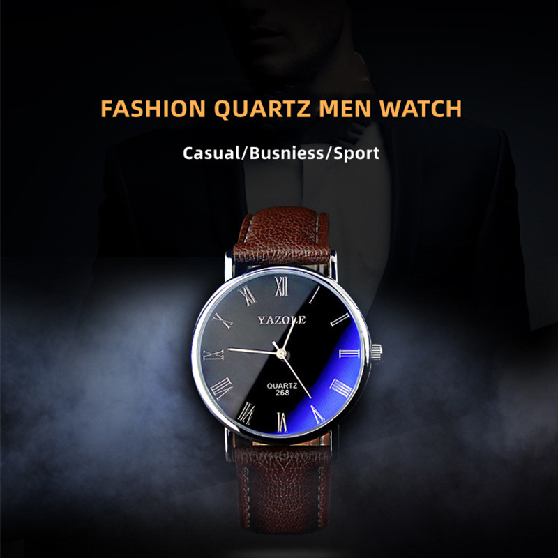 YAZOLE Minimalist Kuvars Saatl - Smartwatch Watches For Men Brands incelemesi ve fiyatı