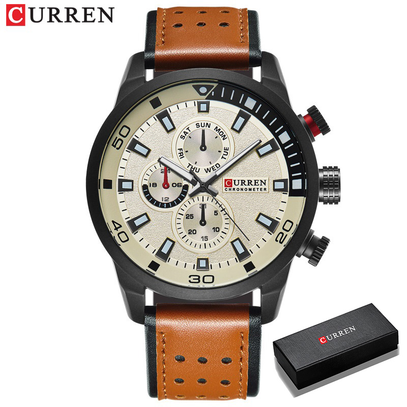 2017 CURREN Şık Izle Erkekler  - Smartwatch Watches For Men Brands incelemesi ve fiyatı