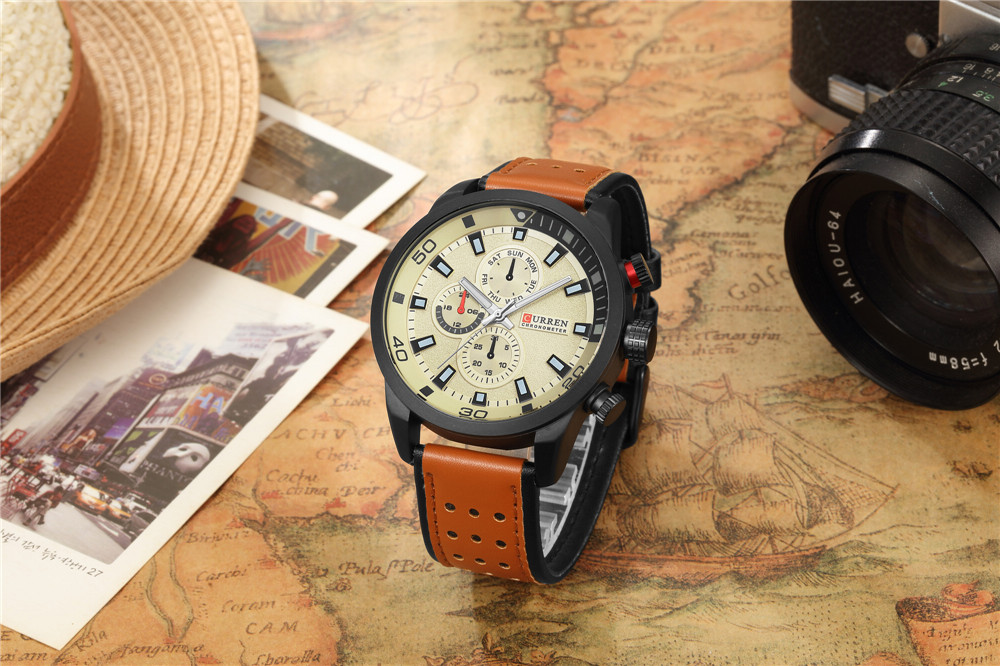 2017 CURREN Şık Izle Erkekler  - Smartwatch Watches For Men Brands incelemesi ve fiyatı
