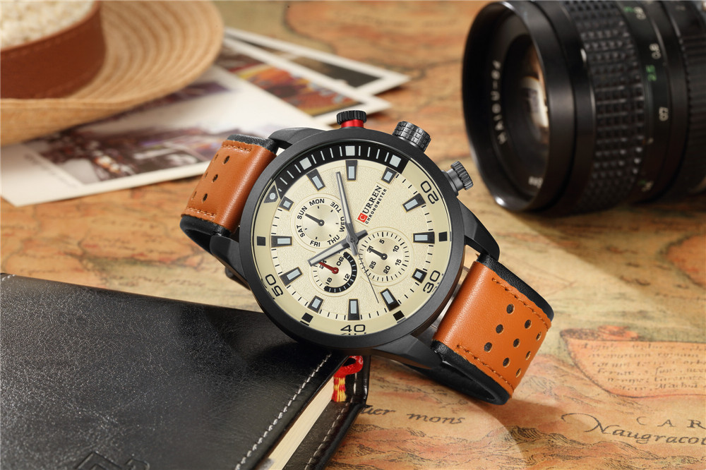 2017 CURREN Şık Izle Erkekler  - Smartwatch Watches For Men Brands incelemesi ve fiyatı