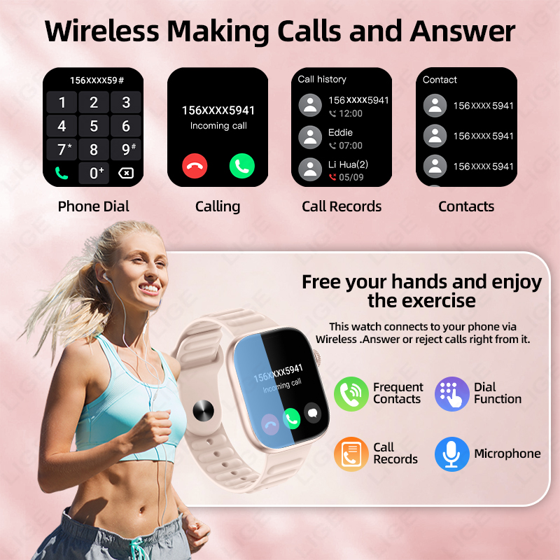 LIGE 2026 YENI Akıllı Saat Kal - Couple Watches Smartwatch incelemesi ve fiyatı