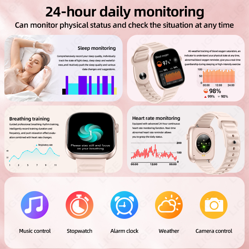 LIGE 2026 YENI Akıllı Saat Kal - Couple Watches Smartwatch incelemesi ve fiyatı
