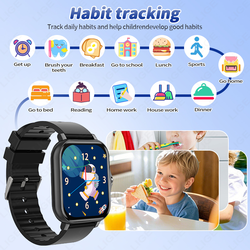 LIGE 2025 Sesli Kitap Çocuk Sm - Smartwatch Digital Watches For Boys incelemesi ve fiyatı