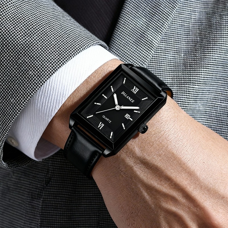 Rahat Deri Erkek Saatler Basit - Smartwatch New Watches incelemesi ve fiyatı