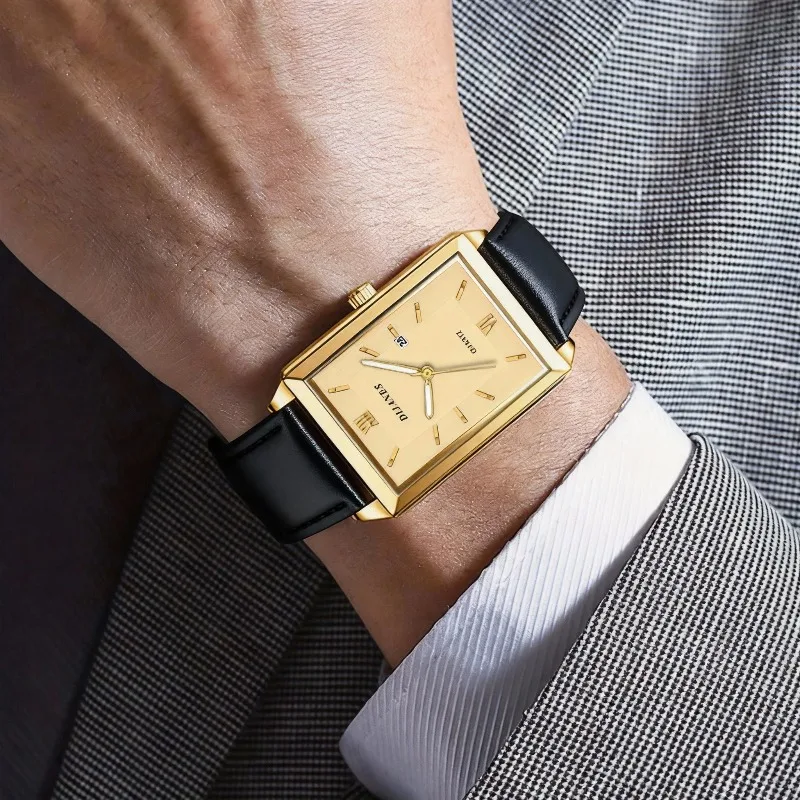 Rahat Deri Erkek Saatler Basit - Smartwatch New Watches incelemesi ve fiyatı