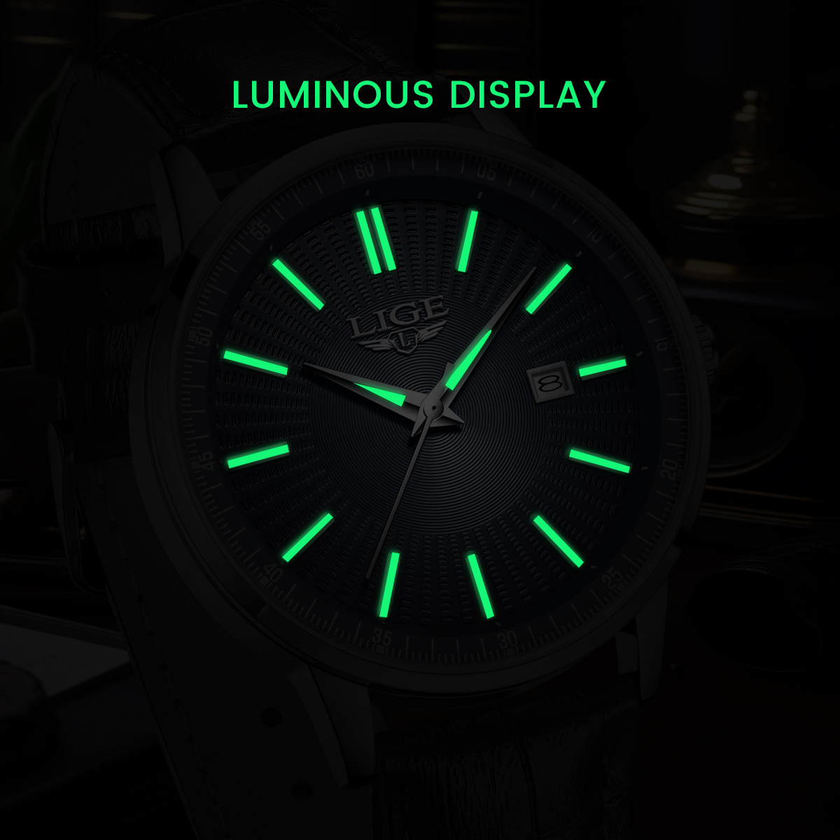 LIGE Üst Düzey Marka Lüks Erke - Smartwatch Watches For Men Brands incelemesi ve fiyatı