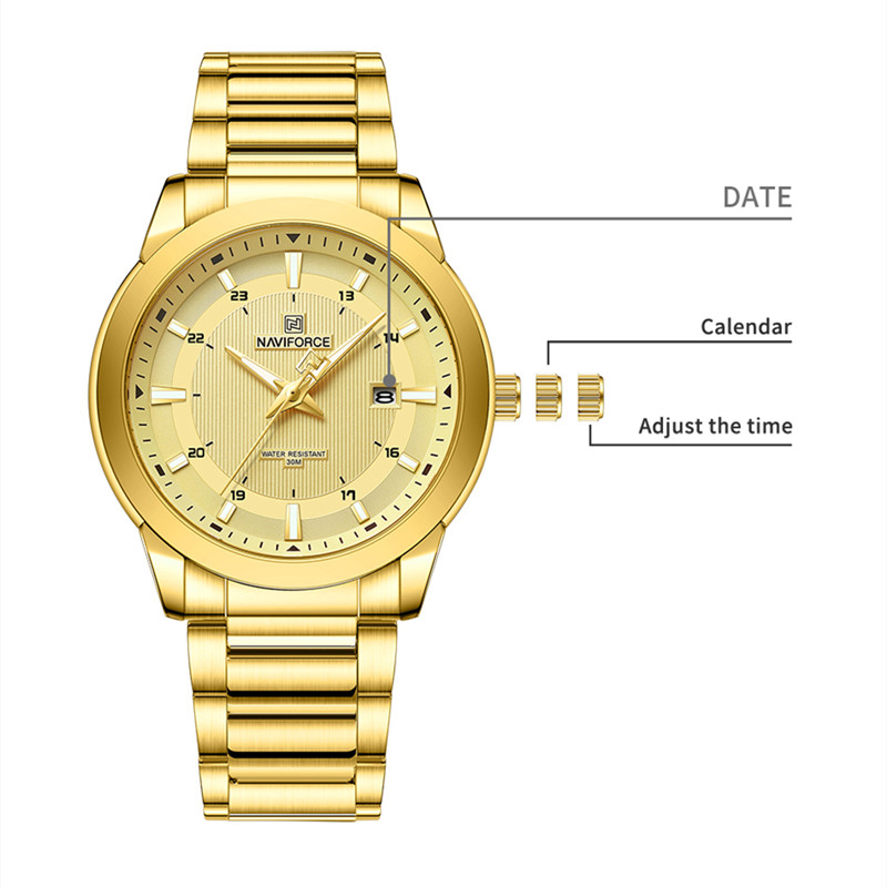 2024 Üst Marka NAVIFORCE Erkek - Smartwatch Watches For Men Brands incelemesi ve fiyatı